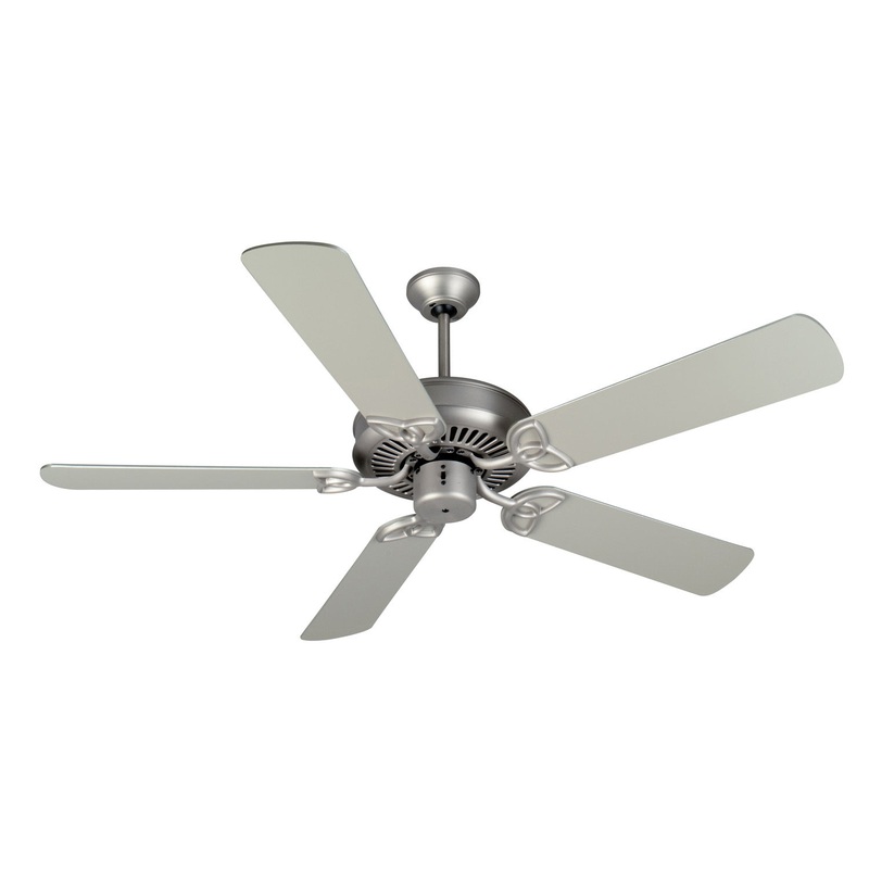 CXL 52``Ceiling Fan in Brushed Satin Nickel