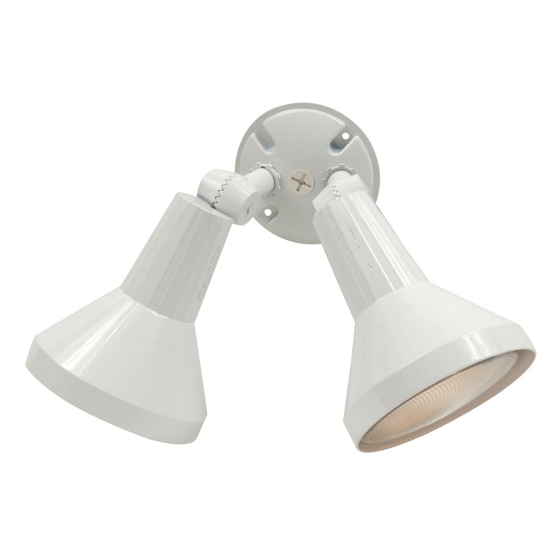 Flood Two Light Directional Bullet in White