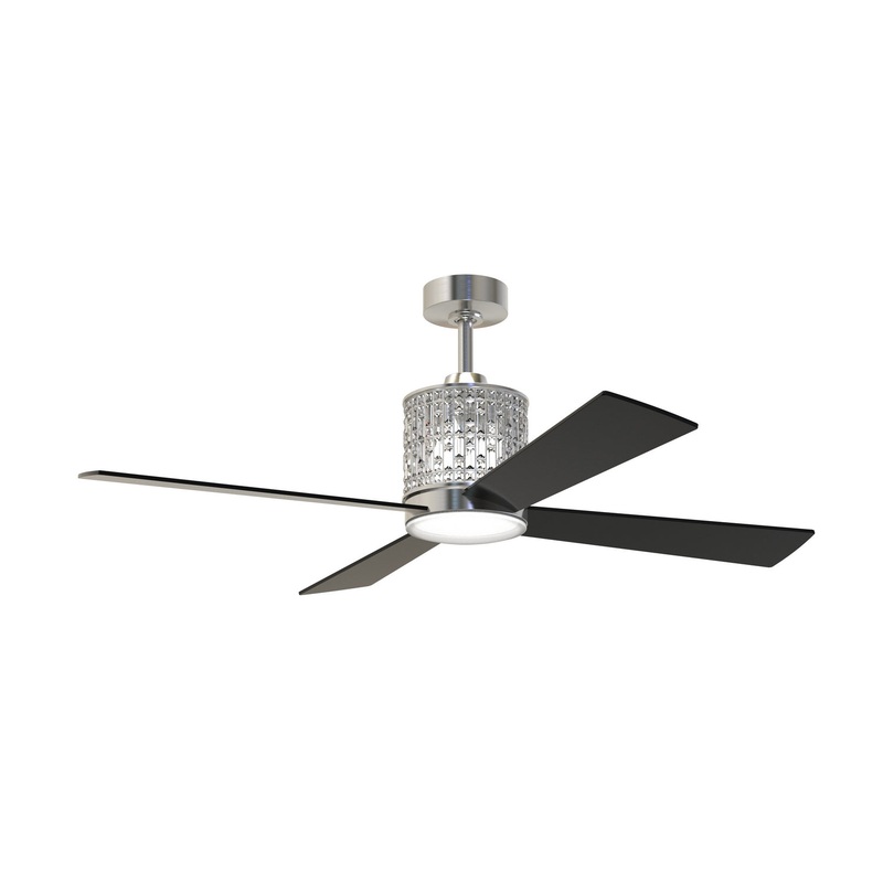 Marissa 52``Ceiling Fan in Brushed Polished Nickel