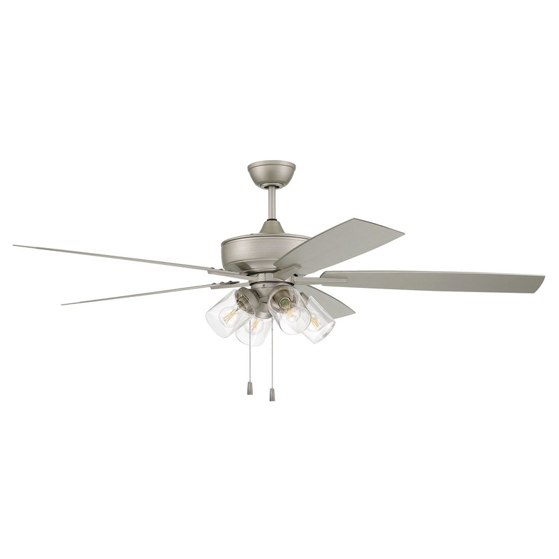 Outdoor Super Pro 104 60``Outdoor Ceiling Fan in Painted Nickel