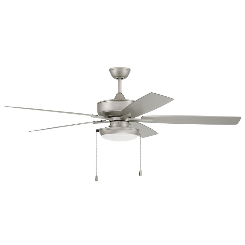 Outdoor Super Pro 119 60``Outdoor Ceiling Fan in Painted Nickel