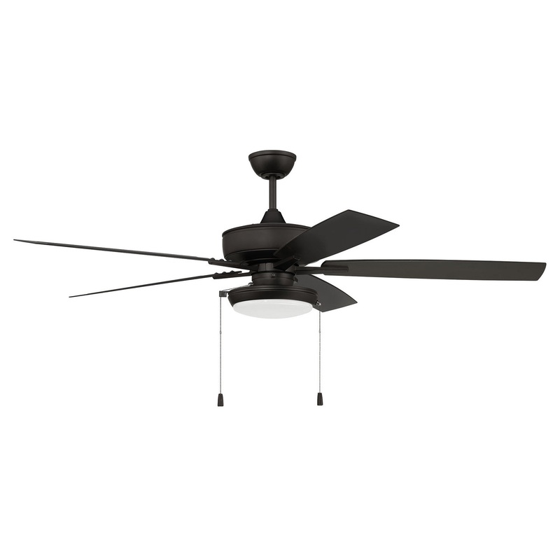 Outdoor Super Pro 211 60``Outdoor Ceiling Fan in Flat Black