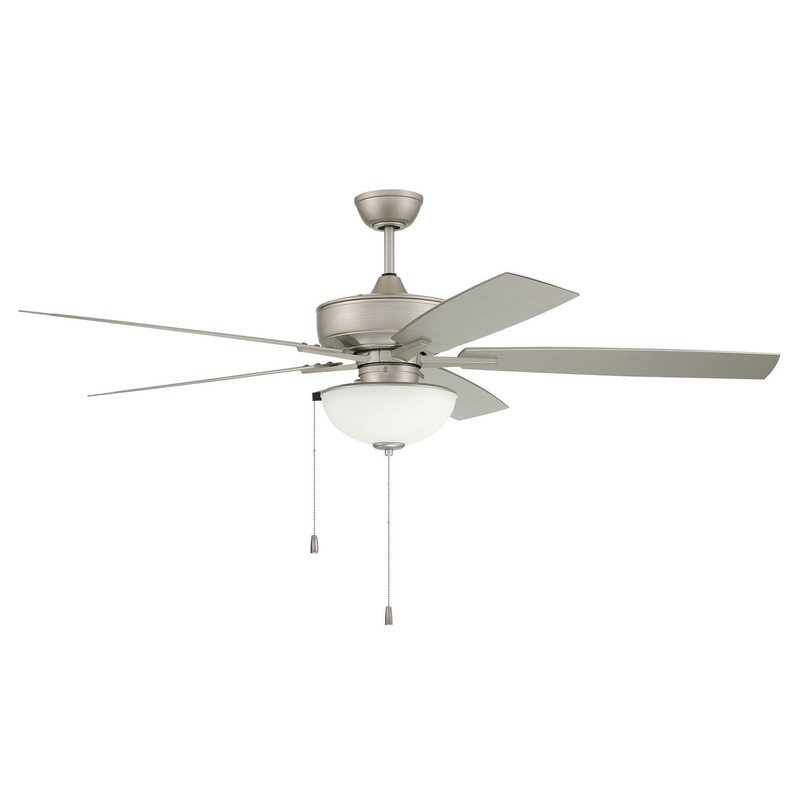 Outdoor Super Pro 211 60``Outdoor Ceiling Fan in Painted Nickel