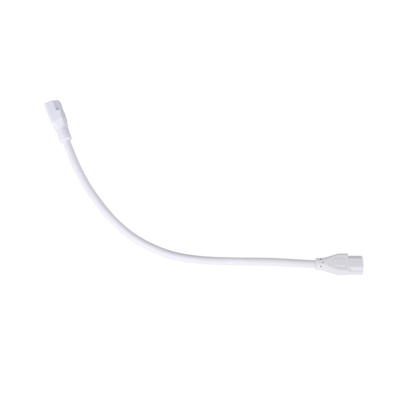 Under Cabinet Light Bars Connector Cord in White