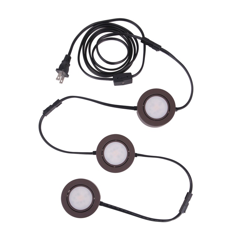 Under Cabinet Puck LED Under Cabinet Puck in Bronze