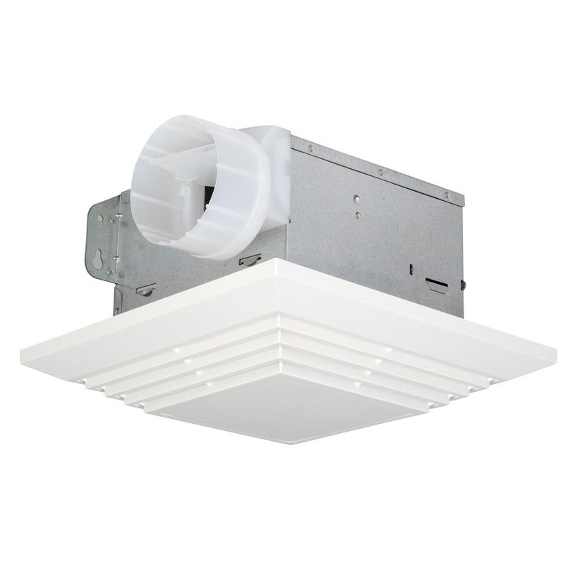 Builder Ventilation Bathroom Exhaust Fan in White