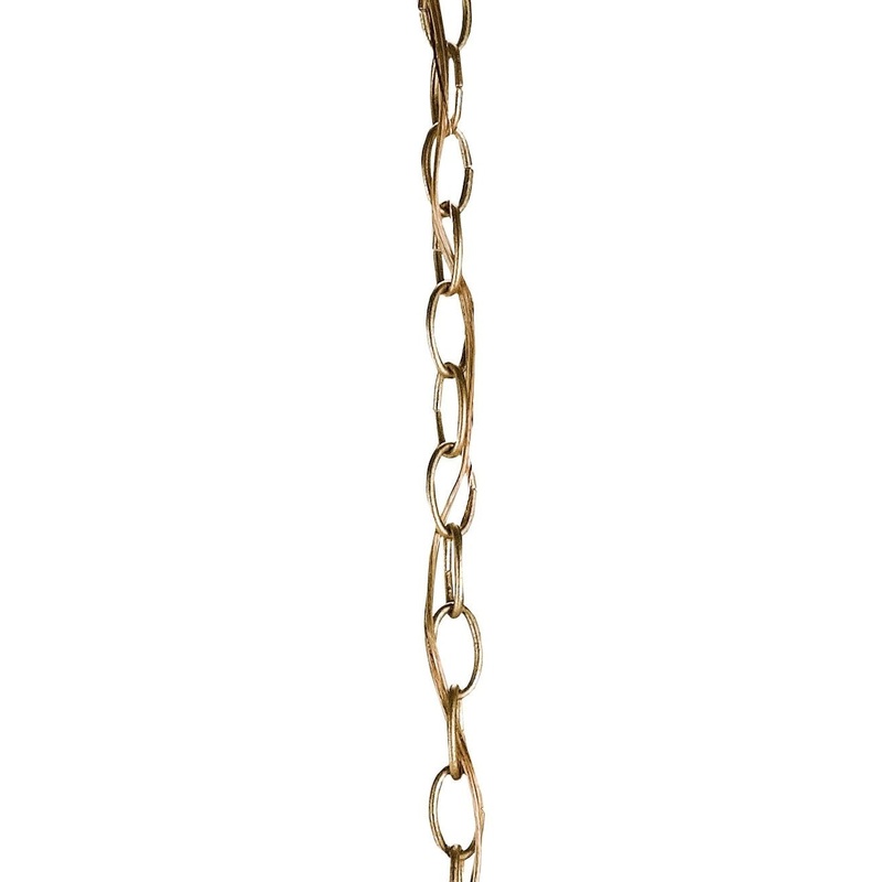 Chain Chain in Hand Rubbed Gold Leaf