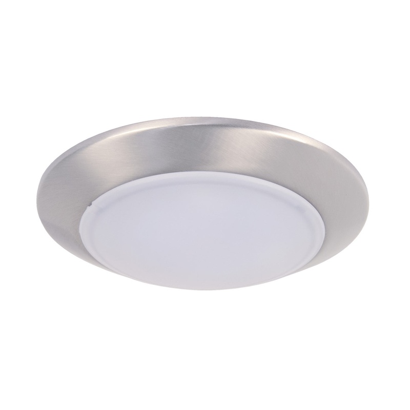 Flushmount LED Flushmount in Brushed Polished Nickel
