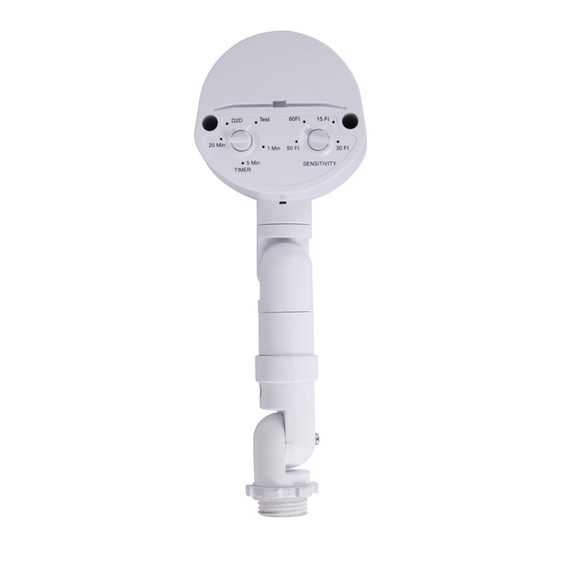 LED Flood Motion Sensor in White