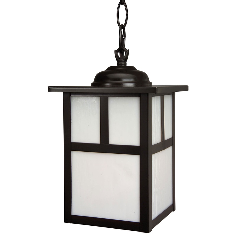 Mission One Light Pendant in Burnished Copper