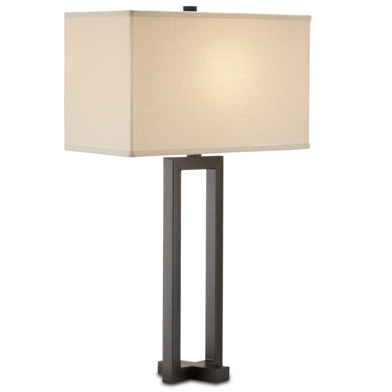 One Light Table Lamp in Oil Rubbed Bronze
