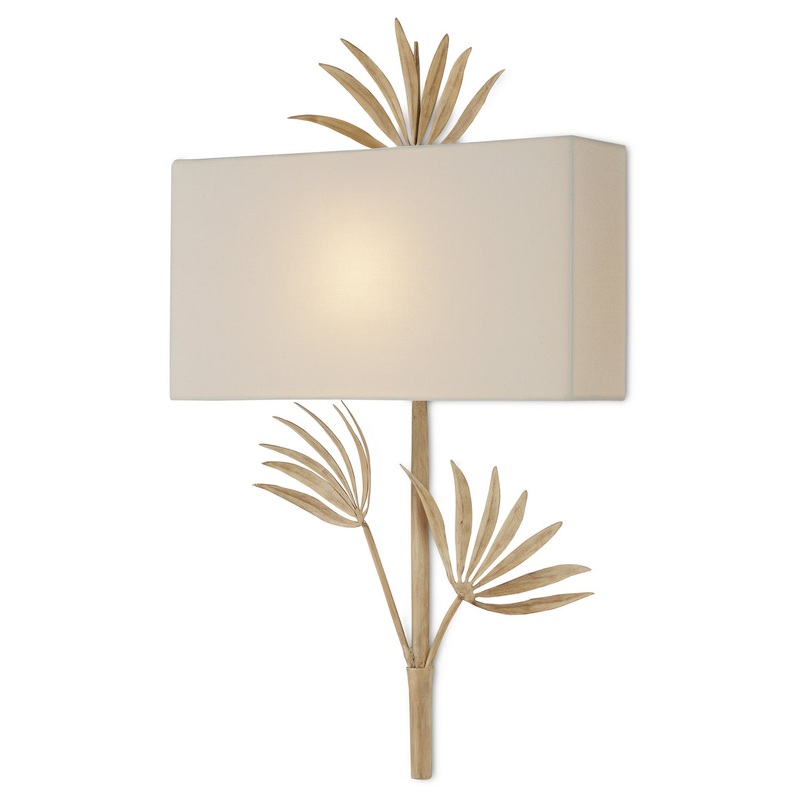 One Light Wall Sconce in Coco Cream