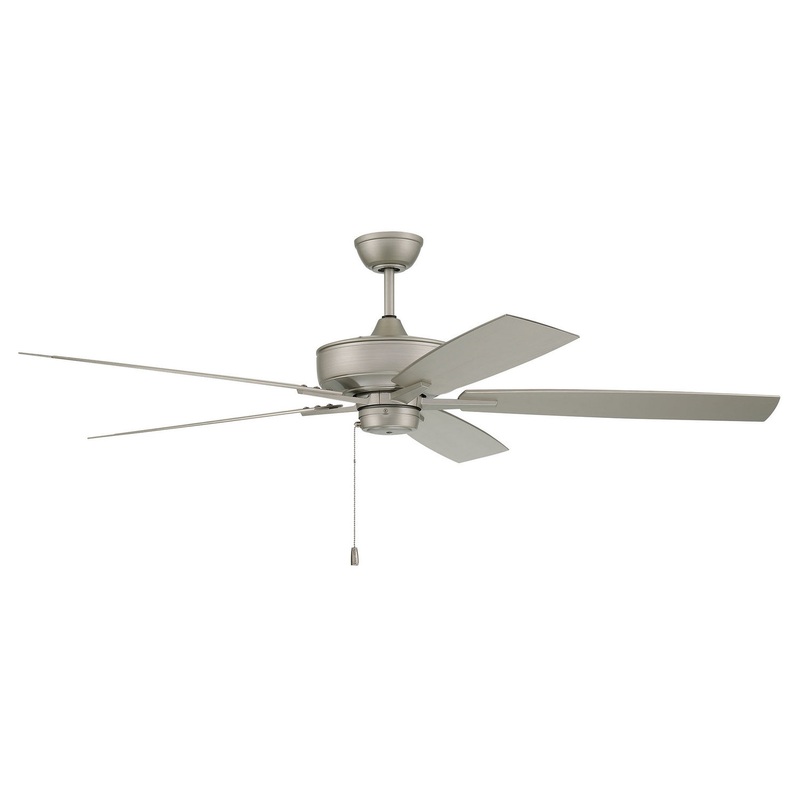 Outdoor Super Pro 60 60``Ceiling Fan in Painted Nickel