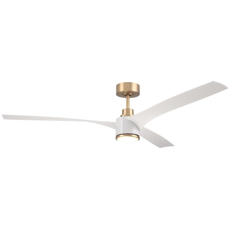 Phoebe 60``Ceiling Fan in Satin Brass
