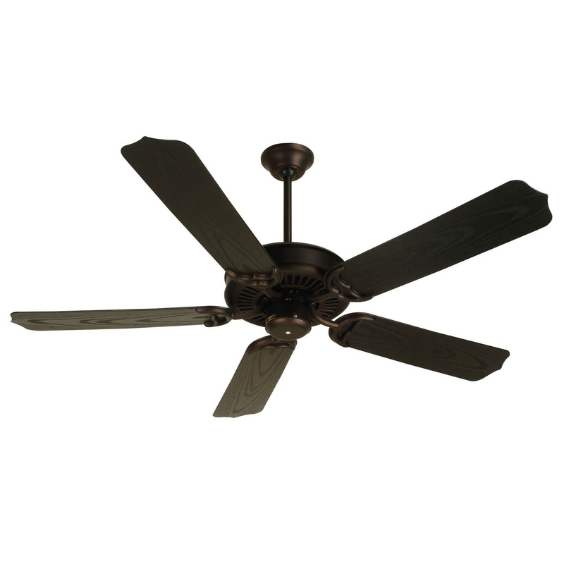 Porch Fan 52``Ceiling Fan in Oiled Bronze