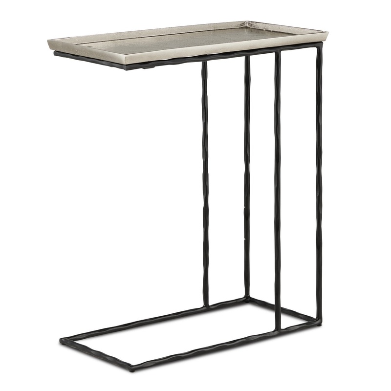 Table in Nickel/Black