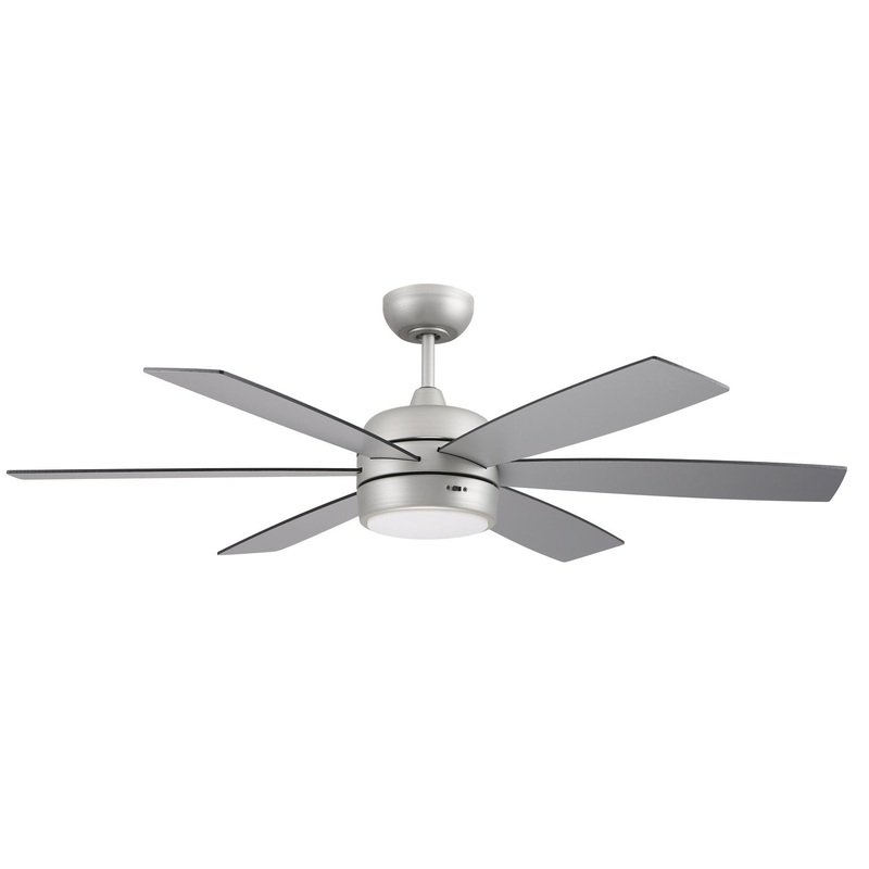 Trevor 52``Ceiling Fan in Painted Nickel