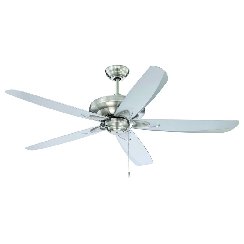 Zena 56``Ceiling Fan in Brushed Polished Nickel