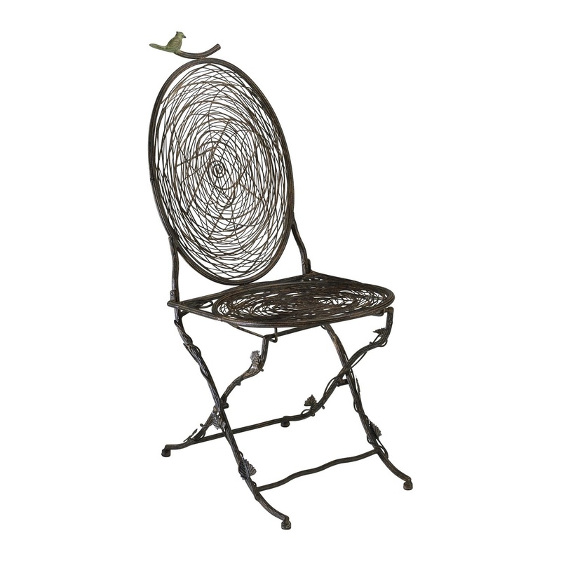 Bird Chair Chair in Muted Rust