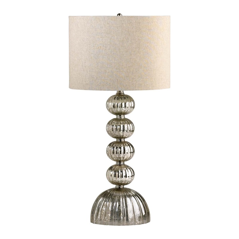 Cardinal One Light Table Lamp in Mercury