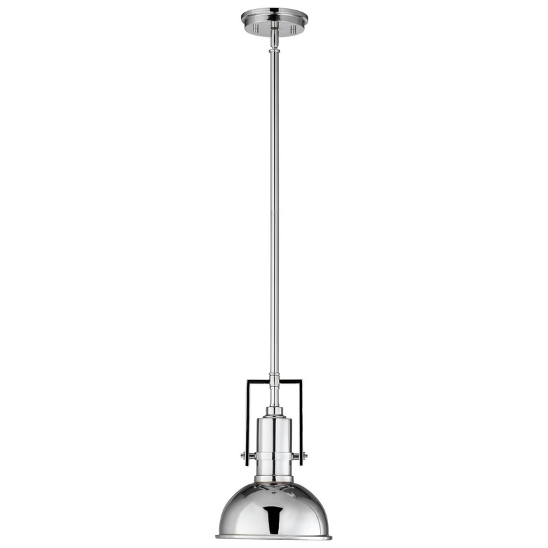 Circa One Light Pendant in Chrome