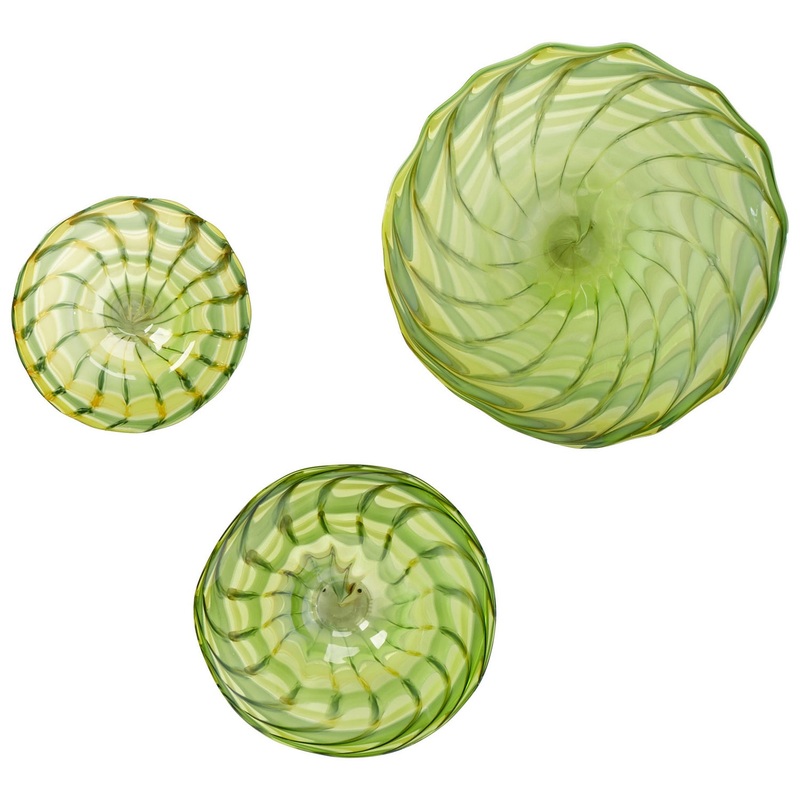 Francisco Plate in Green And Yellow