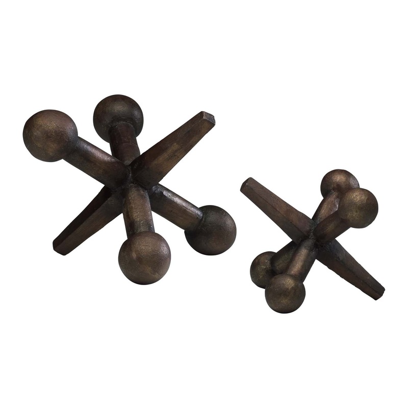 Jacks Sculpture in Canyon Bronze