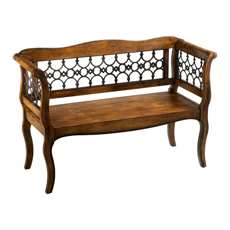 Jordan Bench in Byzantine Oxide