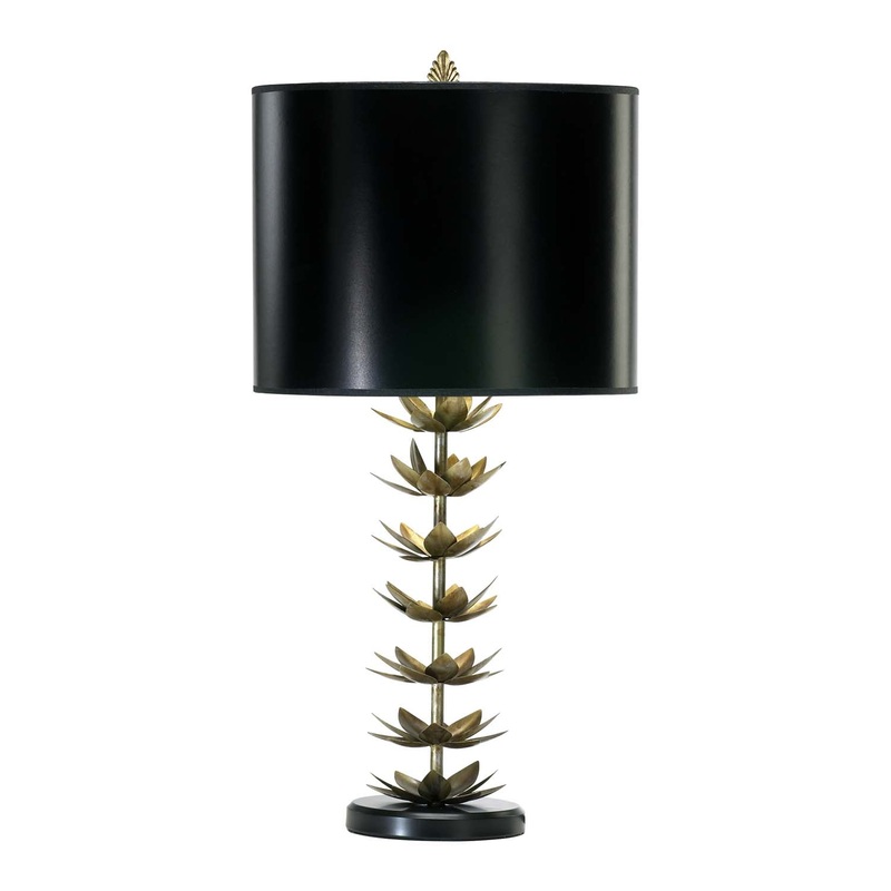 Lighting One Light Table Lamp in Golden Patina