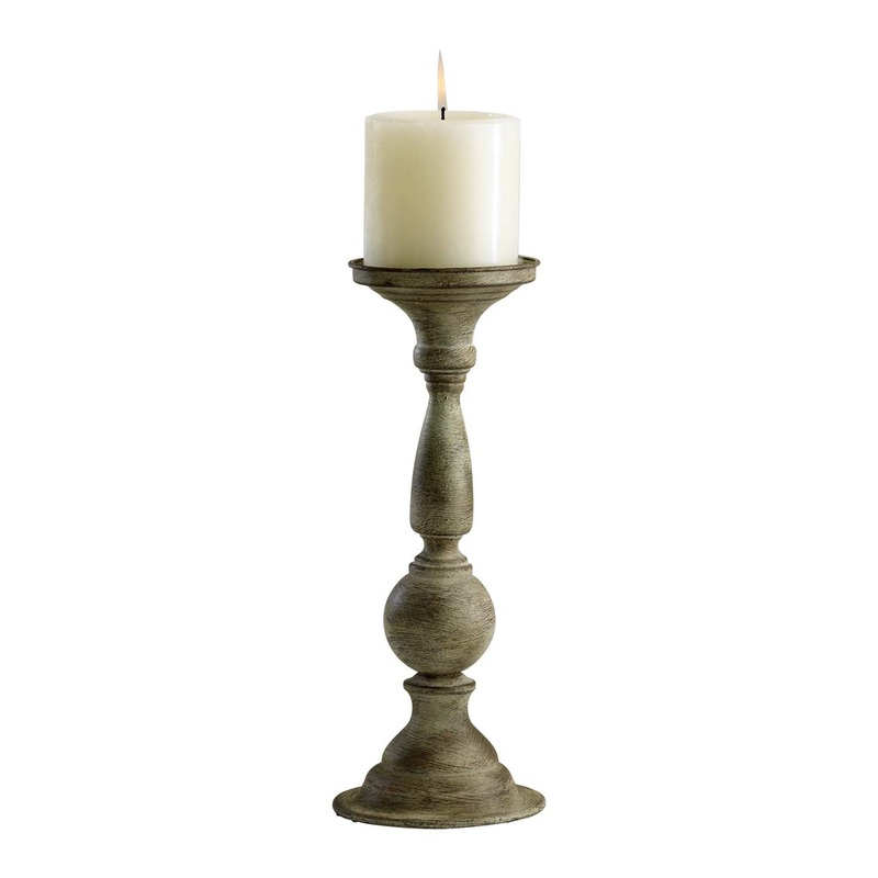 Stewart Candelabra in Distressed Antiqued White
