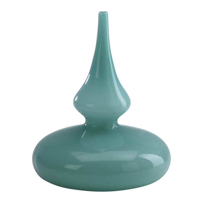Stupa Vase in Turquoise