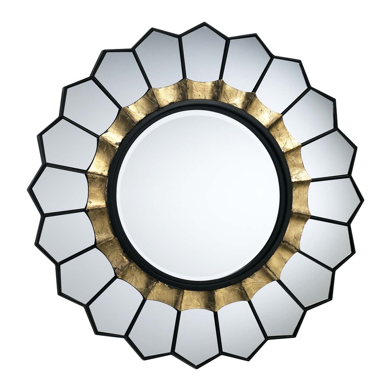 Tempe Mirror in Old World And Gold