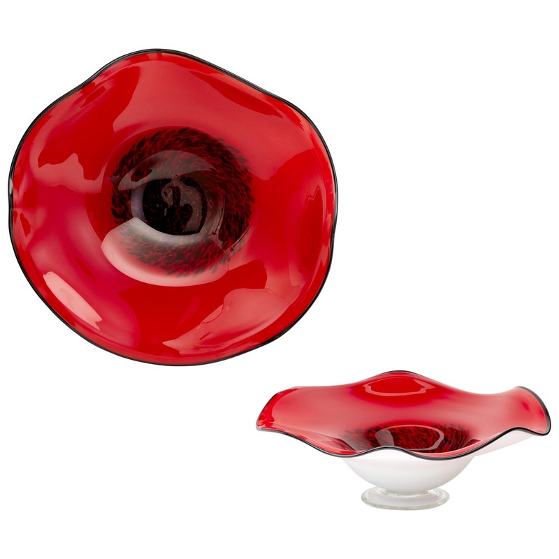 Vases and Bowls Bowl in Red