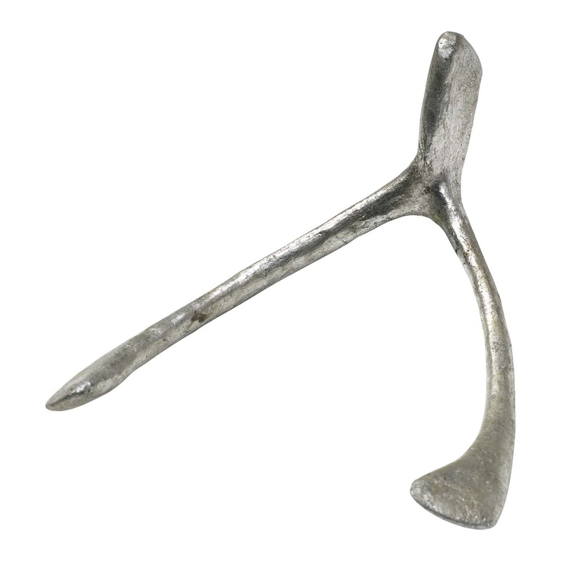 Wishbone Sculpture in Pewter