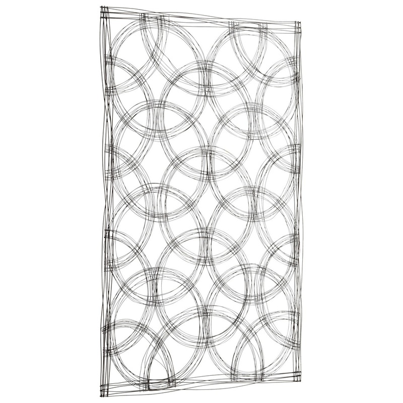 Kaleidoscope Wall Decor in Graphite