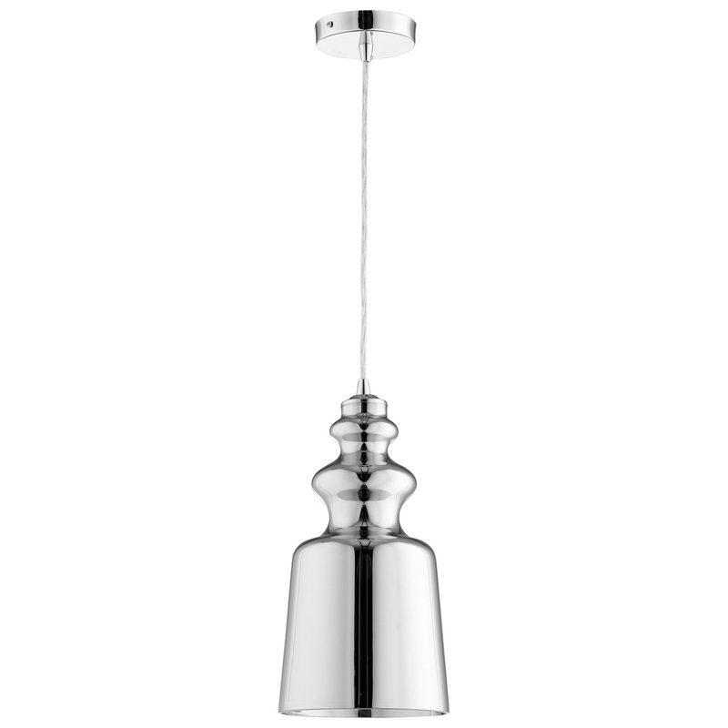 Leone One Light Pendant in Chrome