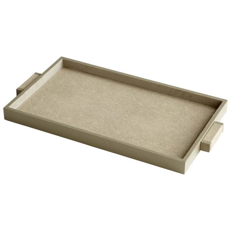 Melrose Tray in Shagreen