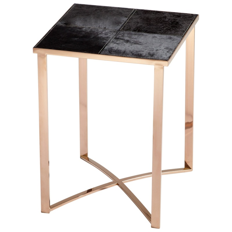 Modern Reality Table in Rose Gold