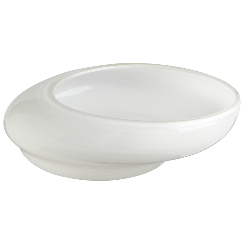 Oyster Bowl in White