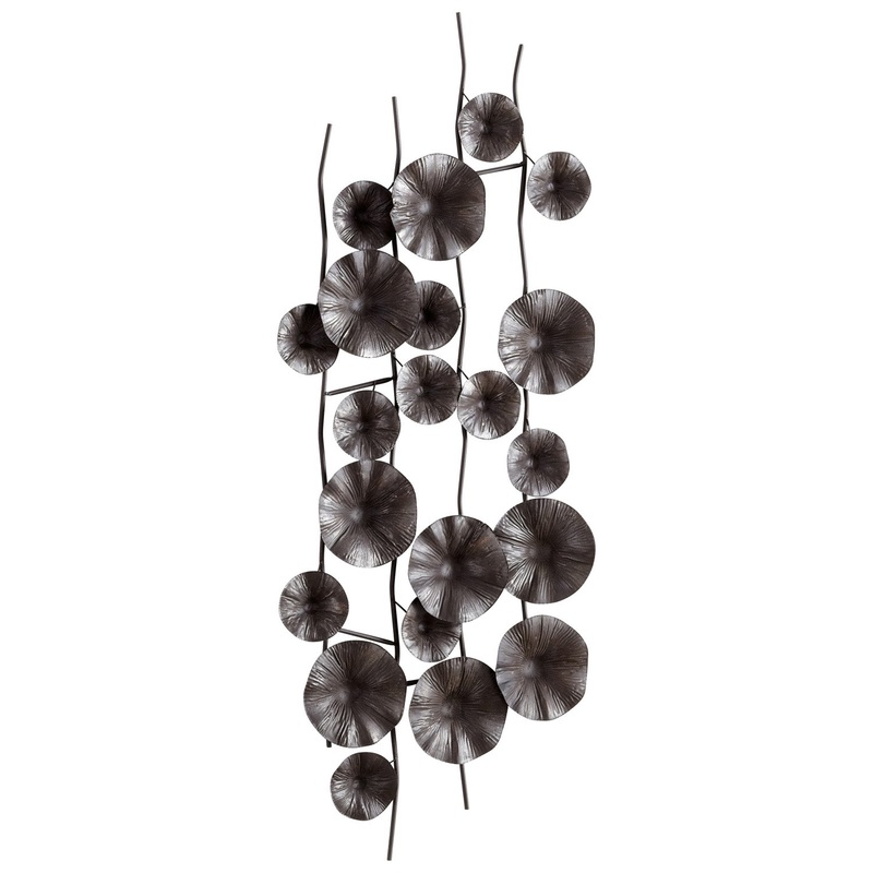 Poppy Wall Decor in Graphite