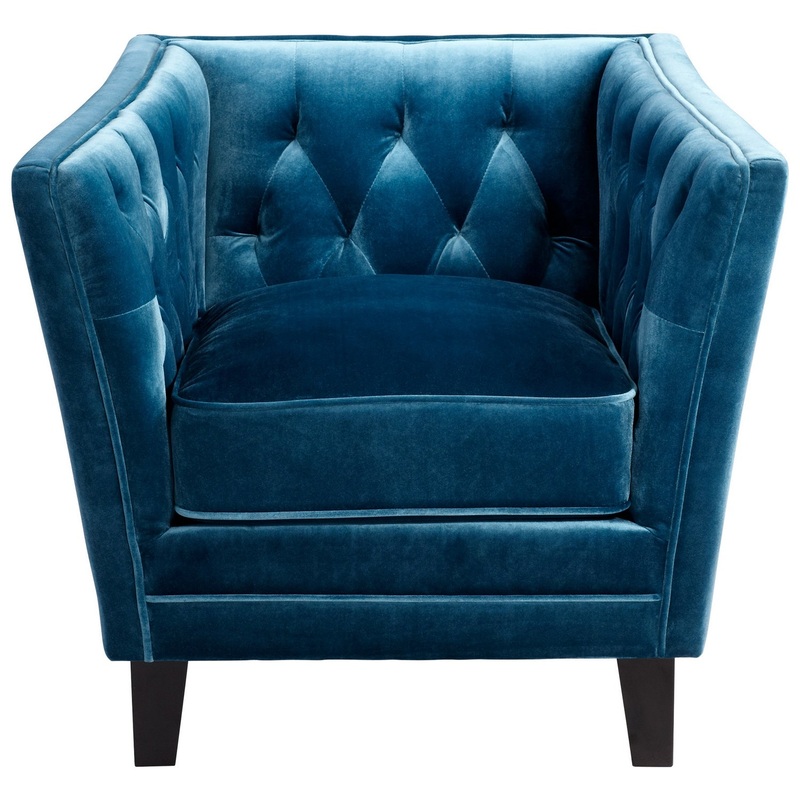 Prince Valiant Chair in Blue