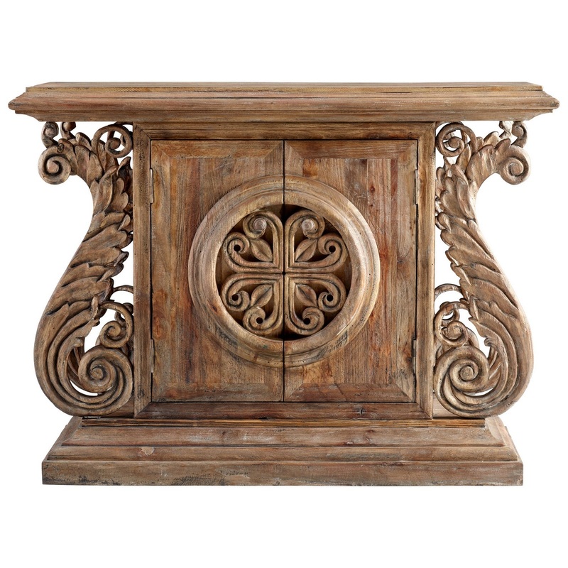 Table Console Table in Limed Gracewood