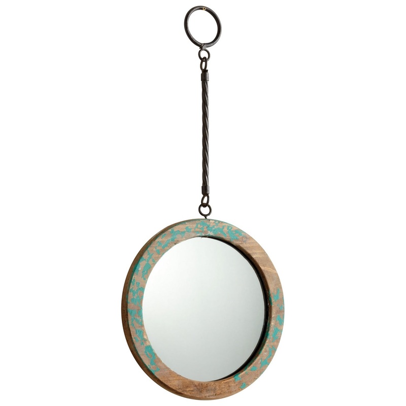 Through The Looking Glass Mirror in Ancient Blue