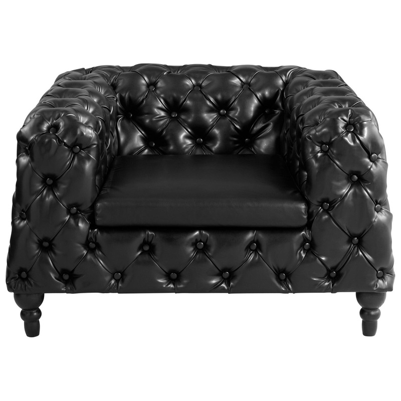 Tufty Chair in Black