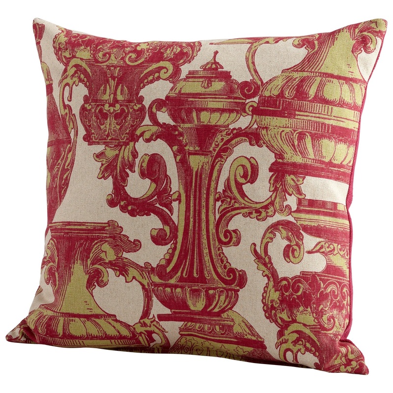 Urn Your Keep Pillow in Pink