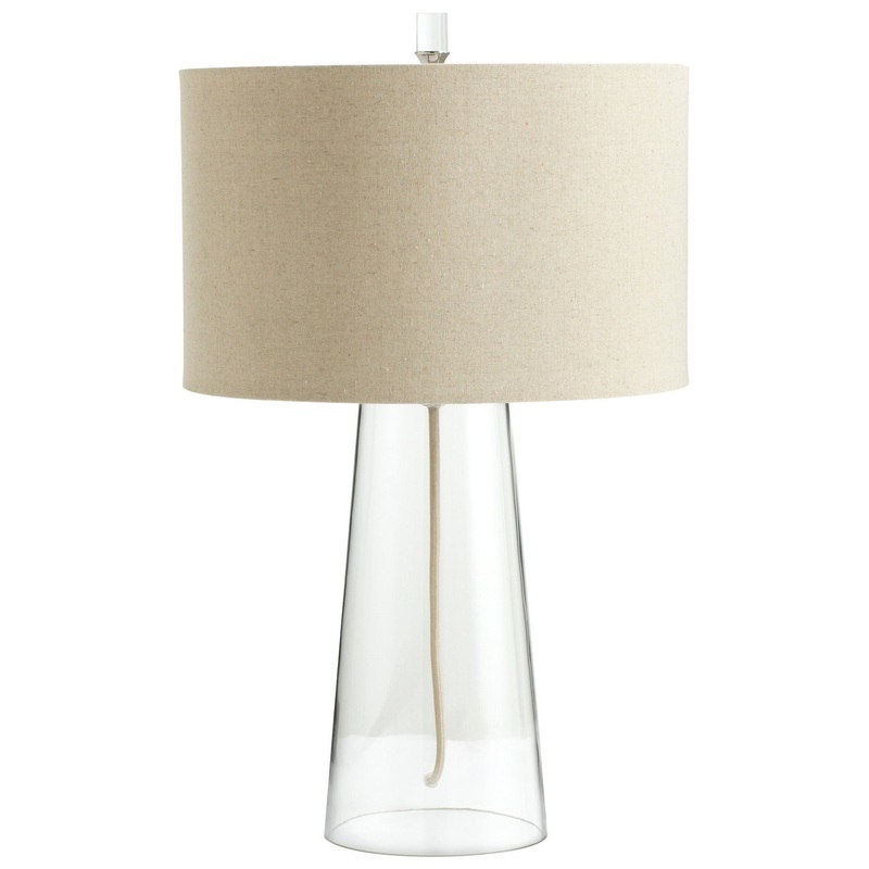 Wonder One Light Table Lamp in Clear