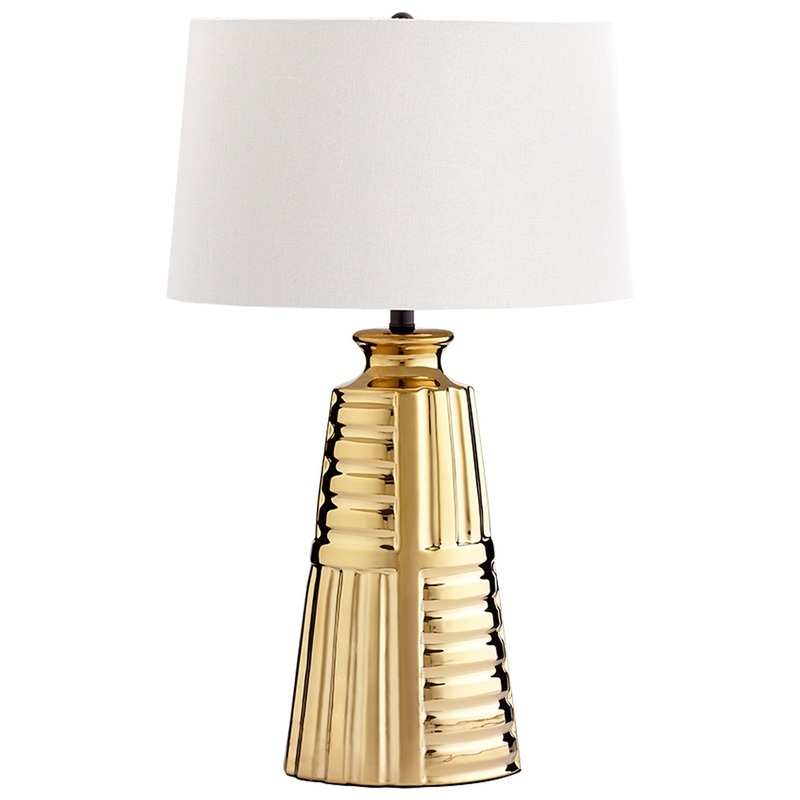 Aaliyah One Light Table Lamp in Gold