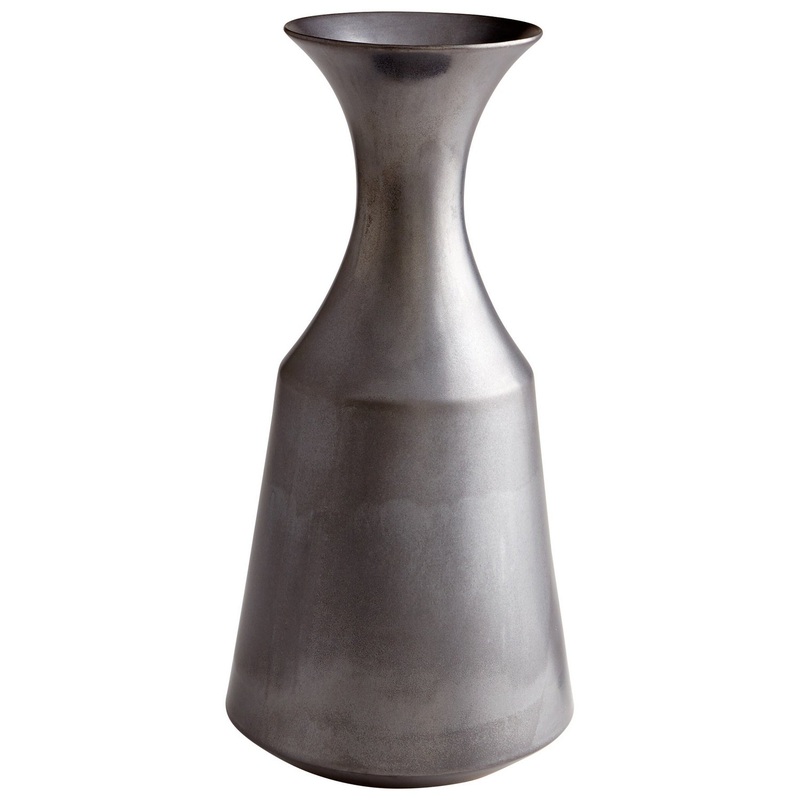 Abracadabra Vase in Black Metal