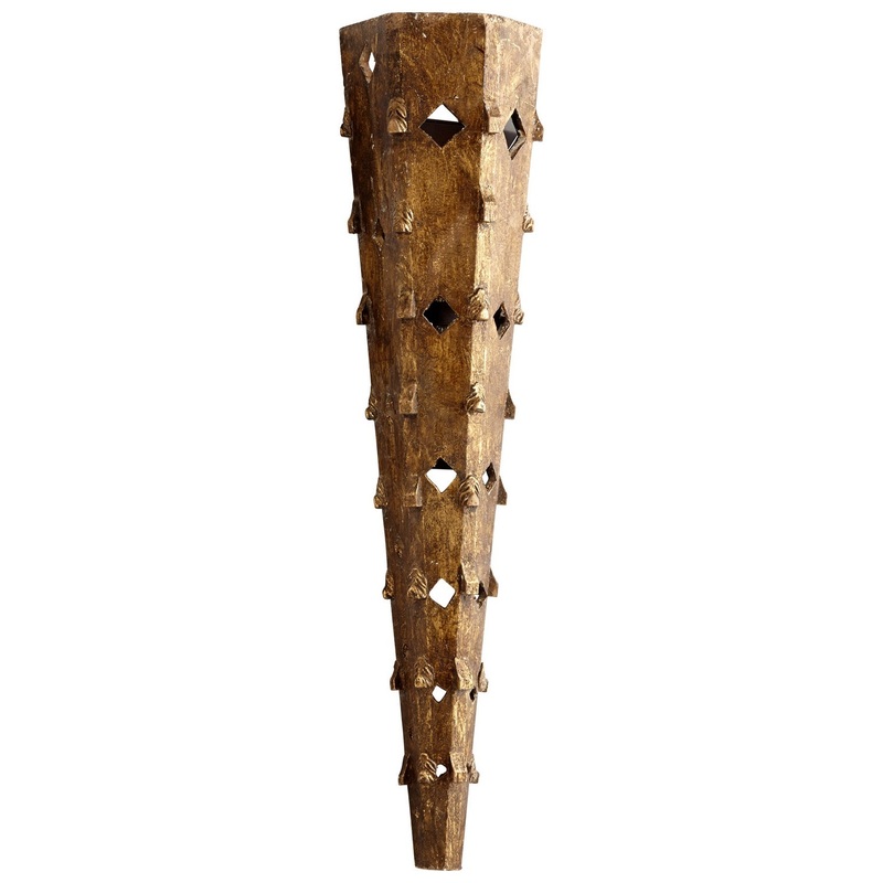 Aspire Two Light Wall Sconce in Antique Gold