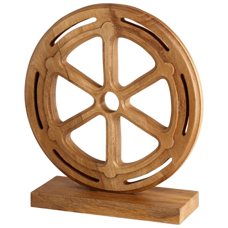 Calcutta Sculpture in Bleached Reclaimed Wood